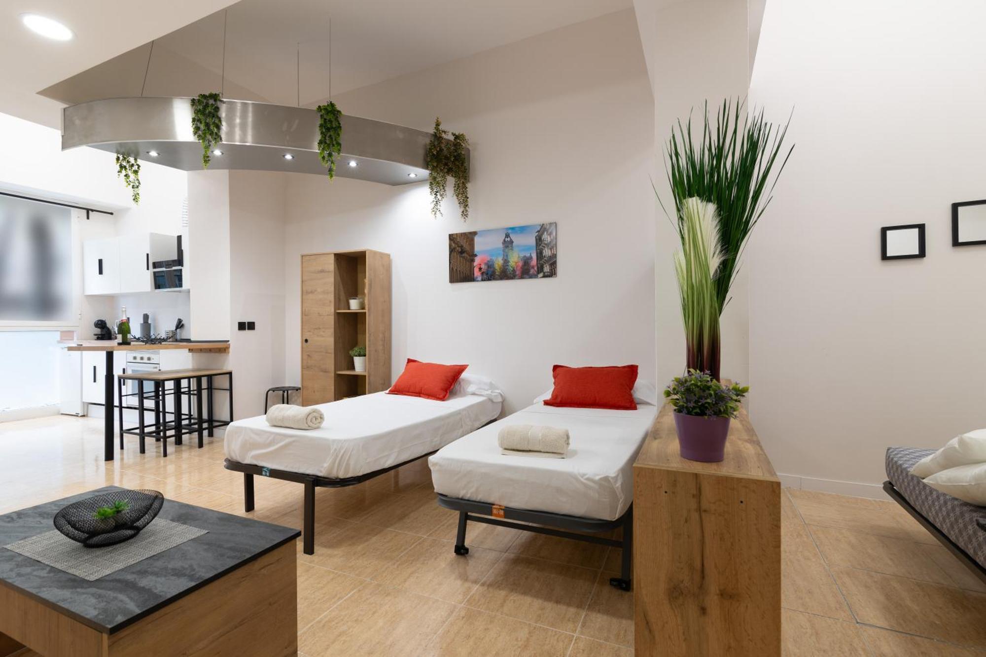 Spacious Oceanografic Flats 瓦伦西亚 外观 照片